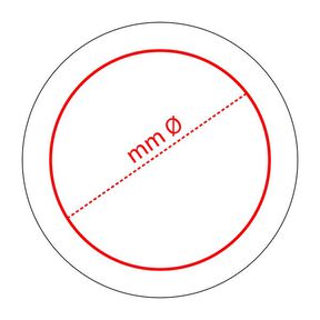 Œillets métalliques 2 – argent | YKK, 