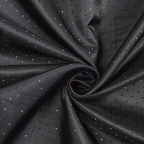 Tissu de doublure Jacquard Pois – bleu nuit, 