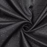 Tissu de doublure Jacquard Pois – bleu nuit,  thumbnail number 1