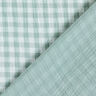 Tissu double gaze de coton Carreaux vichy à fil teinté – roseau/blanc,  thumbnail number 1