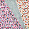 Coton enduit Fleurs pastel – blanc/lilas,  thumbnail number 6