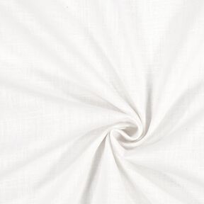 Tissu de lin en ramie mélangée medium – blanc, 