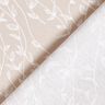 Popeline coton Vrilles de feuilles – gris brume,  thumbnail number 4