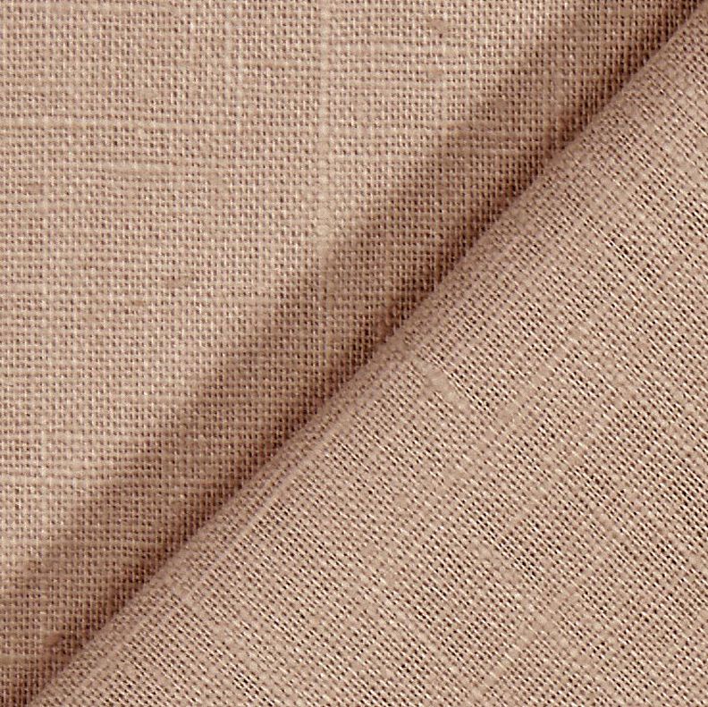Tissu de lin en ramie mélangée medium – taupe, image number 3