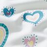 Jersey coton Cœurs multicolores – ivoire,  thumbnail number 2