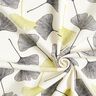 Jersey coton Feuilles de ginkgo &ndash; &eacute;cru/vert tilleul,  thumbnail number 3