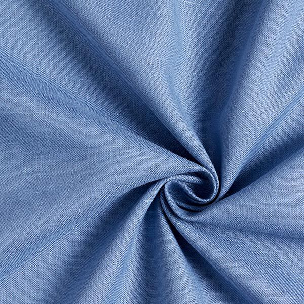 Tissu en lin – bleu acier,  image number 1