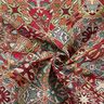 Tissu de décoration Gobelin Décorations entrelacées – beige clair/carmin,  thumbnail number 3