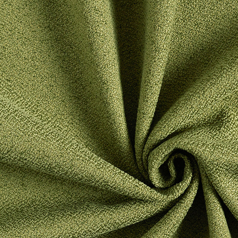 Tissu de revêtement Bouclette fine – vert clair,  image number 1