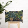 Tissu de décoration Gobelin Léopards dans la jungle – bleu/vert,  thumbnail number 7