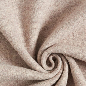 Loden de laine foulé Chiné – sable, 
