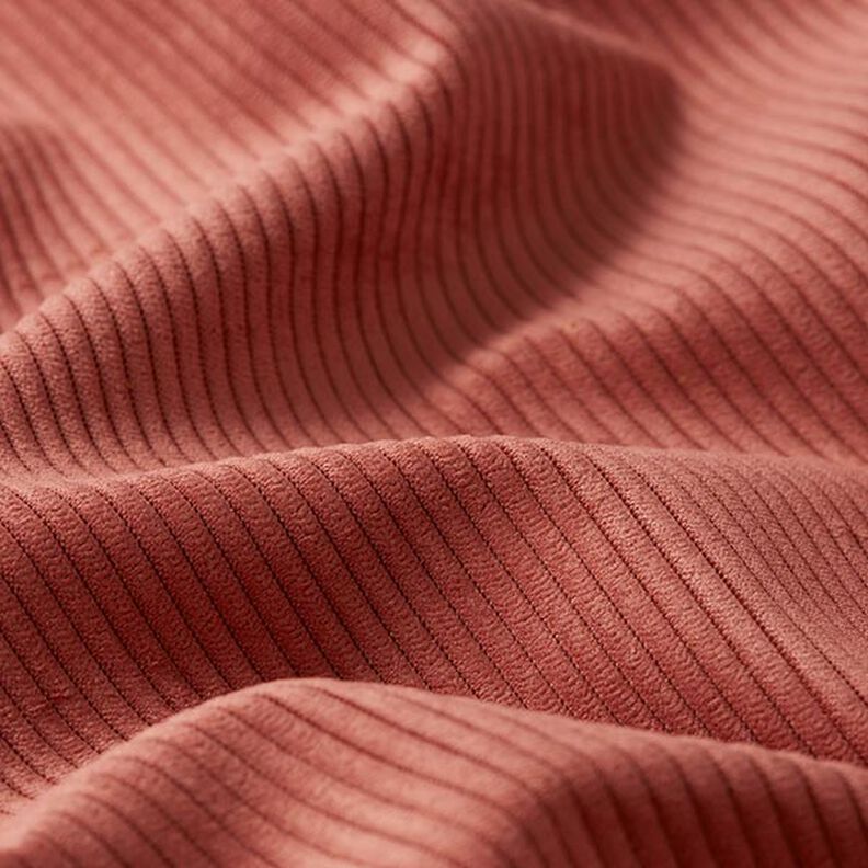 Tissu de revêtement aspect côtelé Fjord – rouge,  image number 2