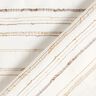 Tissu pour chemisier à rayures irrégulières – blanc,  thumbnail number 4
