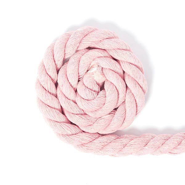 Cordon en coton [Ø 14 mm] 10 - rose,  image number 1