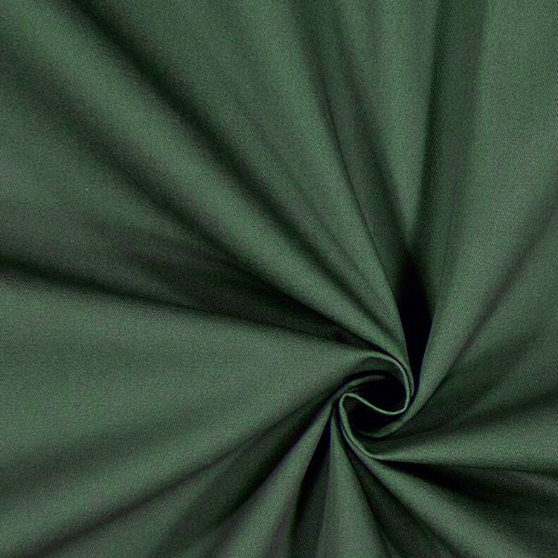 Tissu croisé en coton – vert sapin, image number 1