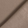 Pur lin lourd Uni – taupe foncé,  thumbnail number 3