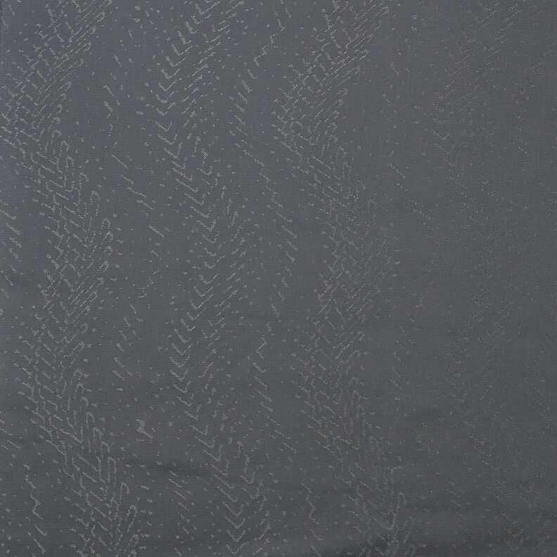 Tissu de doublure Jacquard Motif écaille – anthracite,  image number 1