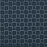 Tissu de doublure Jacquard Motif rétro – bleu marine,  thumbnail number 1