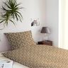 Tissu en coton Cretonne Coups de pinceau – pin/bronze,  thumbnail number 7