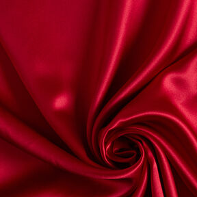 Satin de soie – carmin, 