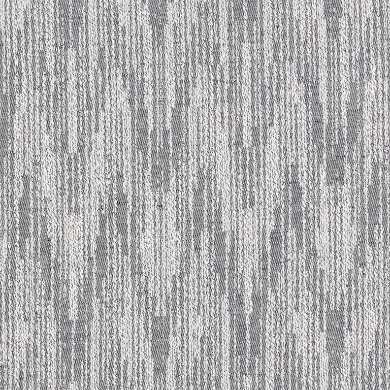 Tissu de décoration Jacquard tissu à motif abstrait recyclé – gris,  image number 1