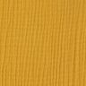 GOTS Tissu triple gaze de coton – jaune curry,  thumbnail number 4