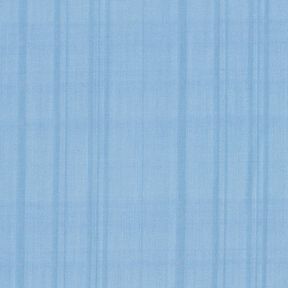 Tissu en coton léger à carreaux translucides – bleu clair, 