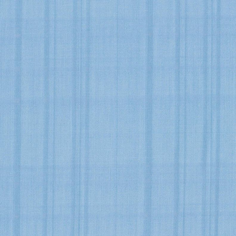 Tissu en coton léger à carreaux translucides – bleu clair,  image number 1
