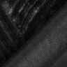 Fourrure synthétique lignes ondulées – noir,  thumbnail number 4