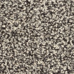 Tricot Bouclé Mélange de fils pailletés – noix de cajou/noir, 