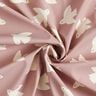 Tissu pour veste de pluie Oiseaux Impression numérique – vieux rose clair,  thumbnail number 4
