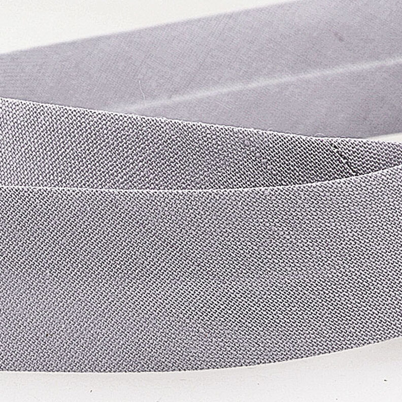Biais Polycotton [20 mm] – gris clair,  image number 2