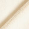 Tissu en velours avec envers fausse fourrure – crème,  thumbnail number 4