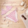 Tissu pour maillot de bain Imprimé léopard – blanc/rose,  thumbnail number 6