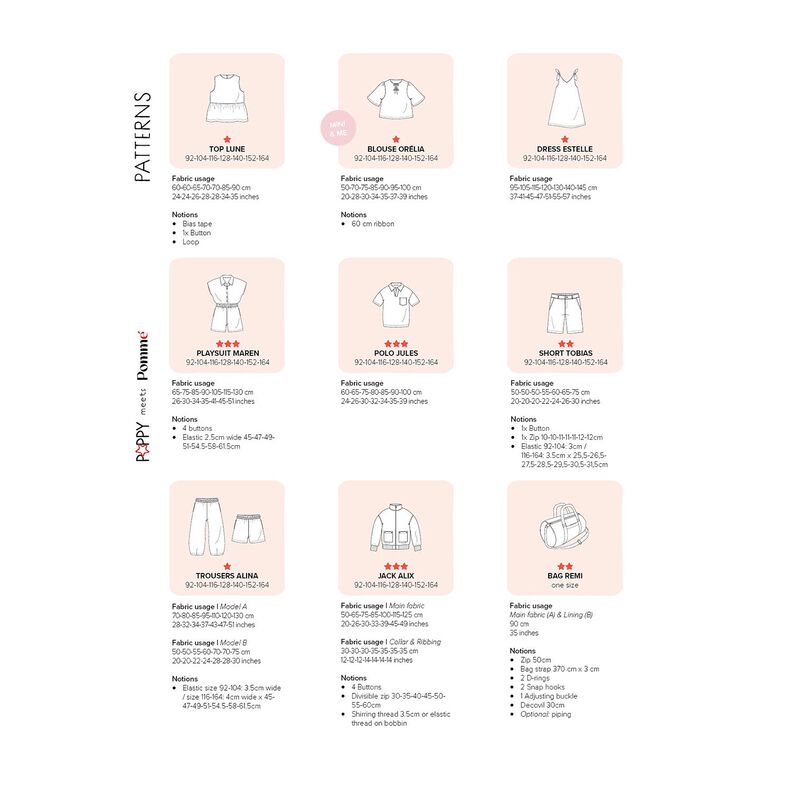 Poppy Magazine 26 | Poppy Fabrics &ndash; cr&egrave;me,  image number 3