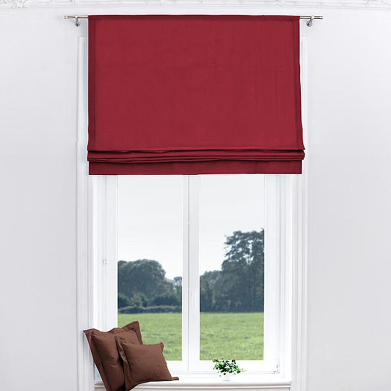 Tissu opaque – rouge bordeaux,  image number 6