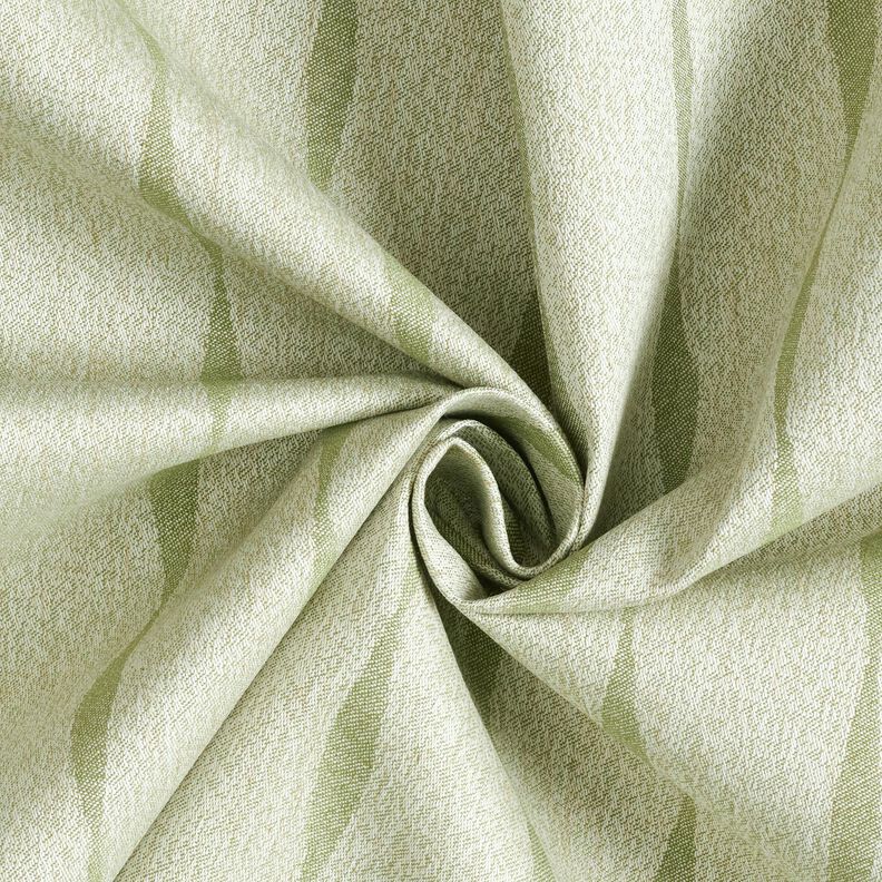 Tissu d’extérieur Canvas Rayures ondulées – olive clair/beige clair,  image number 3