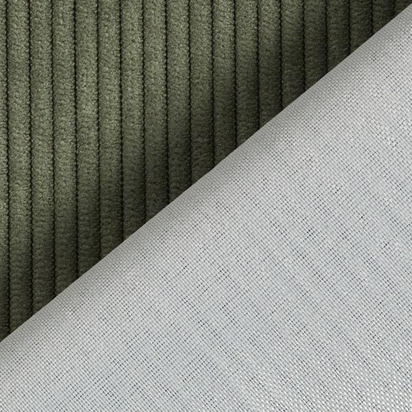 Tissu de revêtement aspect côtelé Fjord – vert foncé,  image number 3