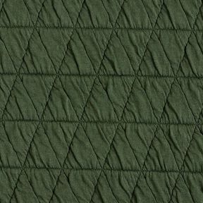 Jersey matelassé à losanges – vert foncé, 