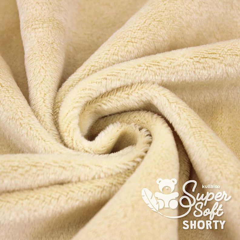 Peluche SuperSoft SHORTY [ 1 x 0,75 m | 1,5 mm ] - beige | Kullaloo,  image number 4