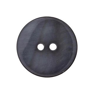 Bouton nacré Roots - gris foncé, 