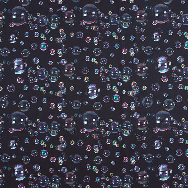 Softshell Bulles de savon Impression numérique – bleu noir,  image number 1