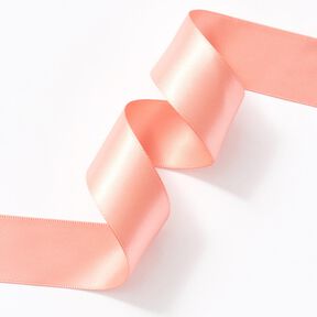 Ruban de satin [25 mm] – saumon, 