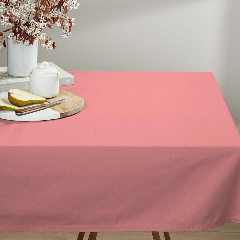 Pur lin lourd Uni – vieux rose,  image number 7