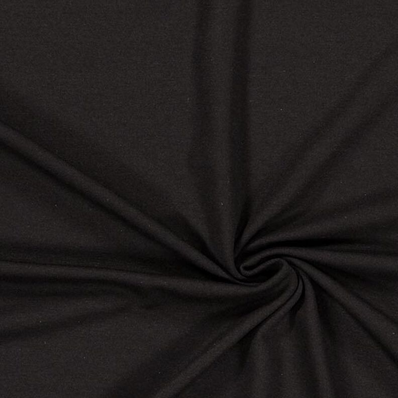 Jersey viscose Médium – noir, image number 1