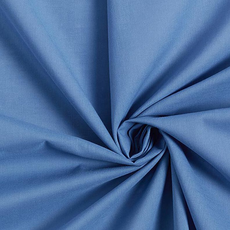 Batiste de coton Uni – bleu jean,  image number 1