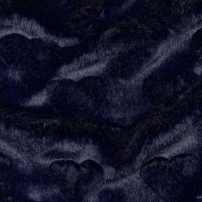 Fourrure synthétique Cœurs | Poppy Fabrics – bleu noir, 