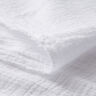 Tissu double gaze de coton – blanc,  thumbnail number 5