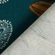Tissu décoratif  Semi-panama graminées esquissées – pétrole – Échantillon,  thumbnail number 4