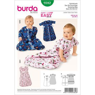 Sac de couchage, Burda 9382, 